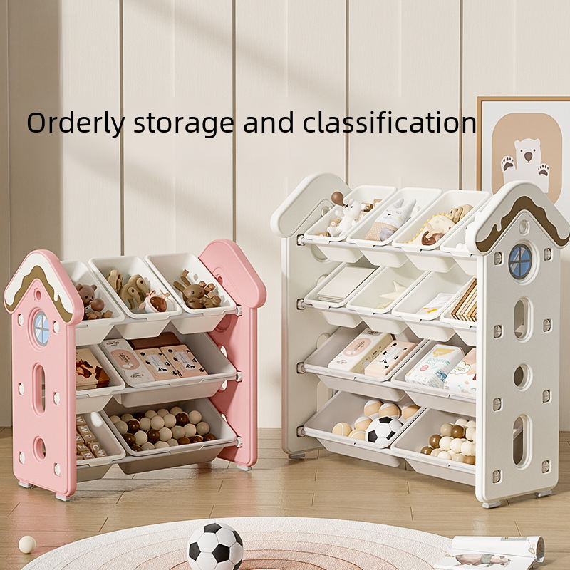 Children's toy storage rack home living room summary infant storage collection baby storage clothing storage cabinet