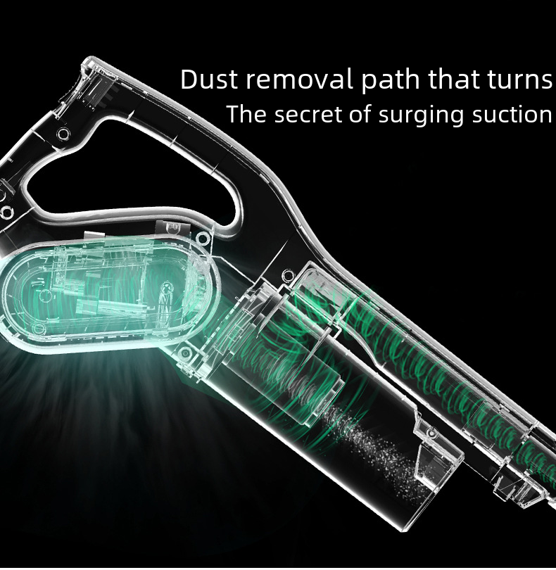 Dellmar DX700 Vacuum Cleaner Home High Suction Handheld High Power Strong Vacuum Dust Remover