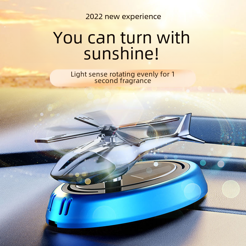 Cross-border car air freshener center console car perfume solar plane car air freshener long-lasting car ornament decoration