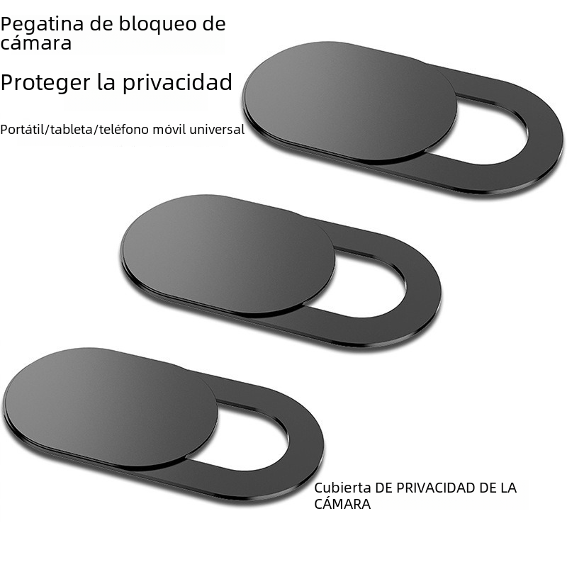 Teléfono móvil portátil cámara frontal lente dispositivo de bloqueo Tesla Cámara privacidad protección cubierta anti-Peeping deslizante