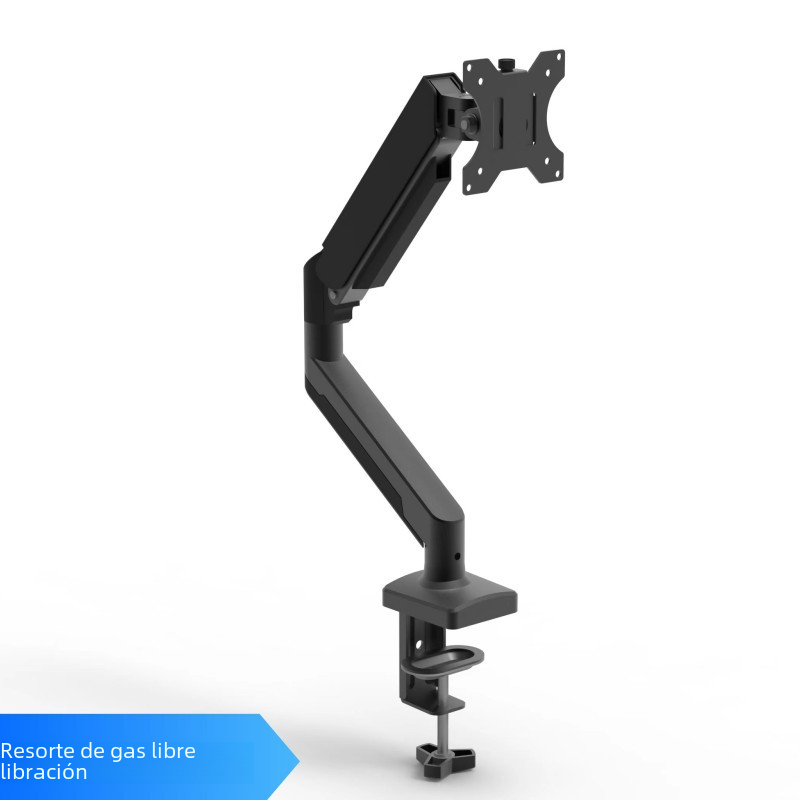 Aleación de aluminio gas primavera libre hover soporte de brazo mecánico 13-32 pulgadas soporte pantalla base Monitor suspensión