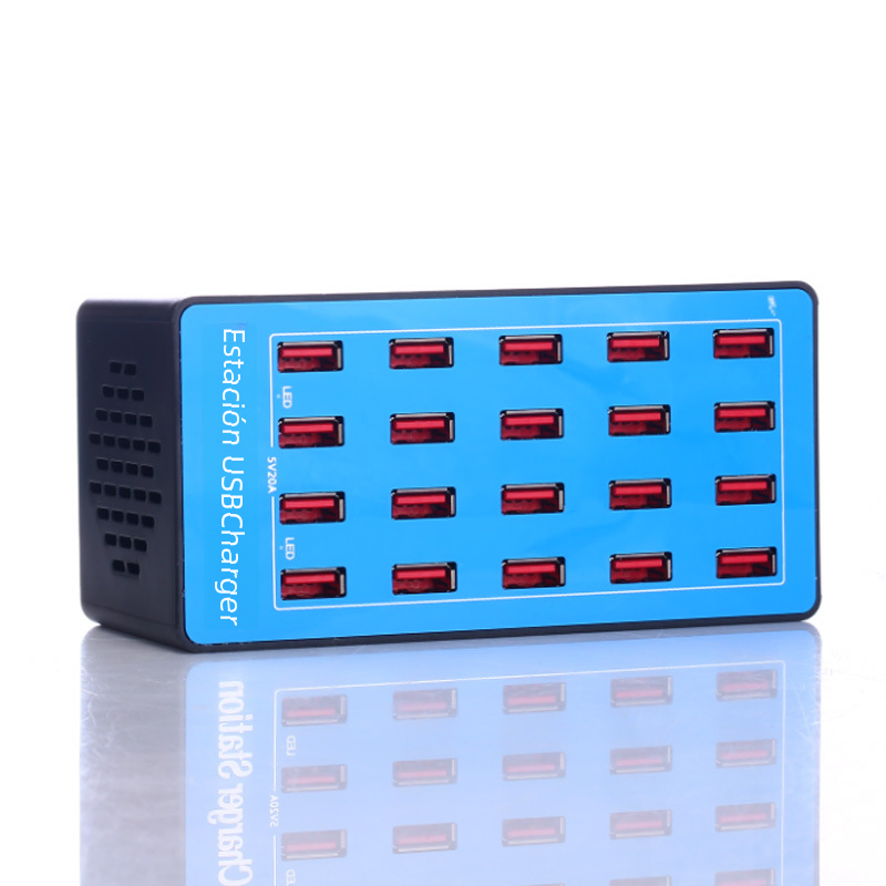 30-Port 20-Port multi-Puerto USB teléfono móvil digital electrodomésticos cargador rápido inteligente multifunción de escritorio de carga en vivo base