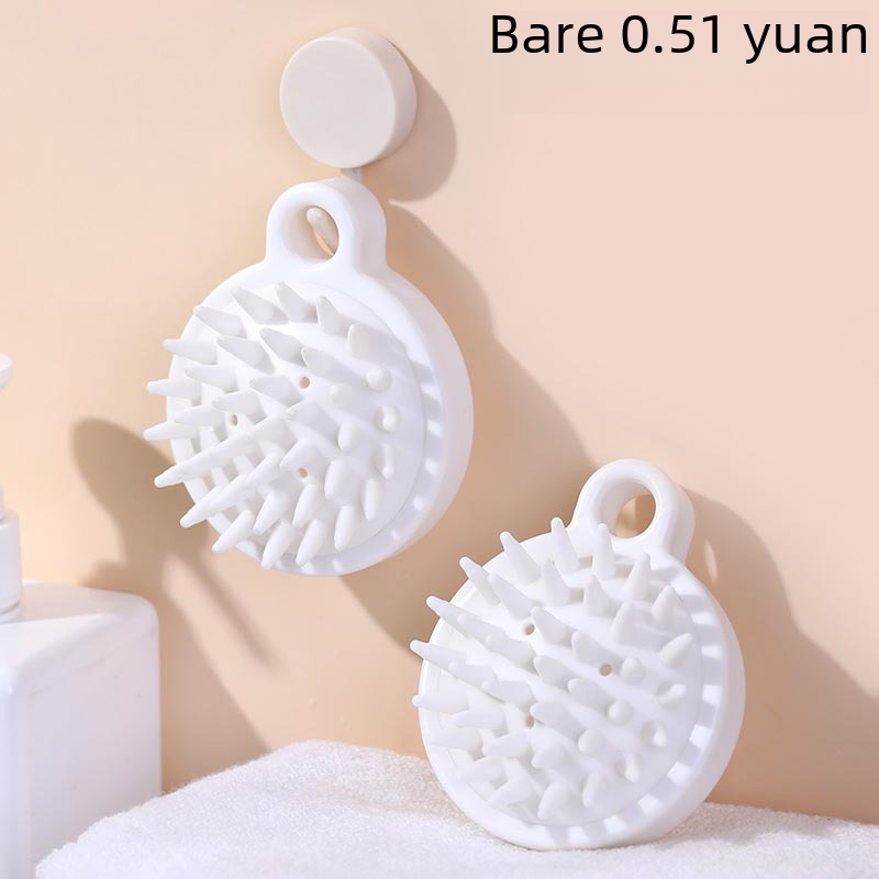 Japanese Hair Cleaning Brush Bathroom Simple Shower Brush Scalp Massage Magic Tool Household Adult Soft Rubber Shampoo Brush 