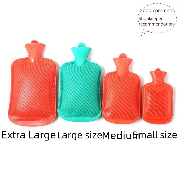 Hot water bag water rubber hand warming bag vintage flush hand foot warming bag large size warm water bag wholesale