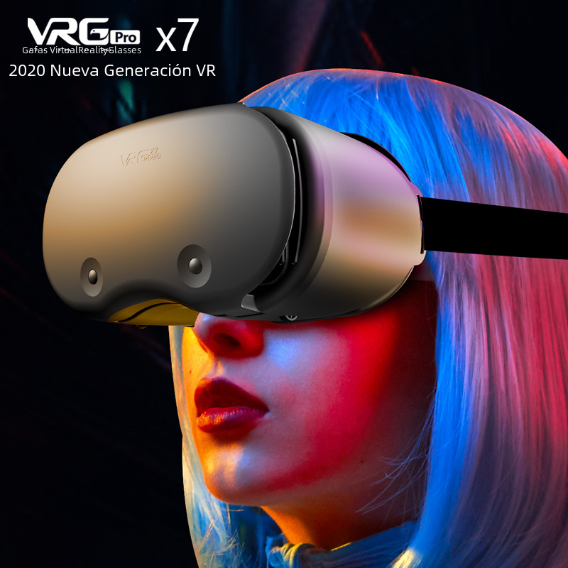 VRGProx7 nuevo VR gafas teléfono móvil dedicado Realidad Virtual gafas 3D Yuan universo con regalos entrega de una sola pieza