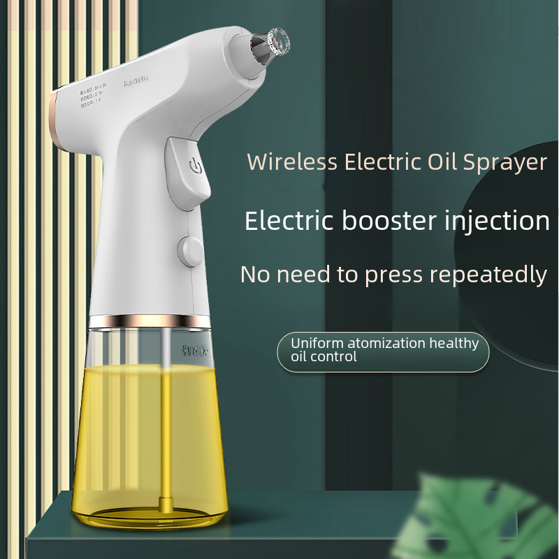Electric spray bottle, barbecue air fryer, edible olive oil spray bottle, household mist spray bottle, fat reduction spray bottle