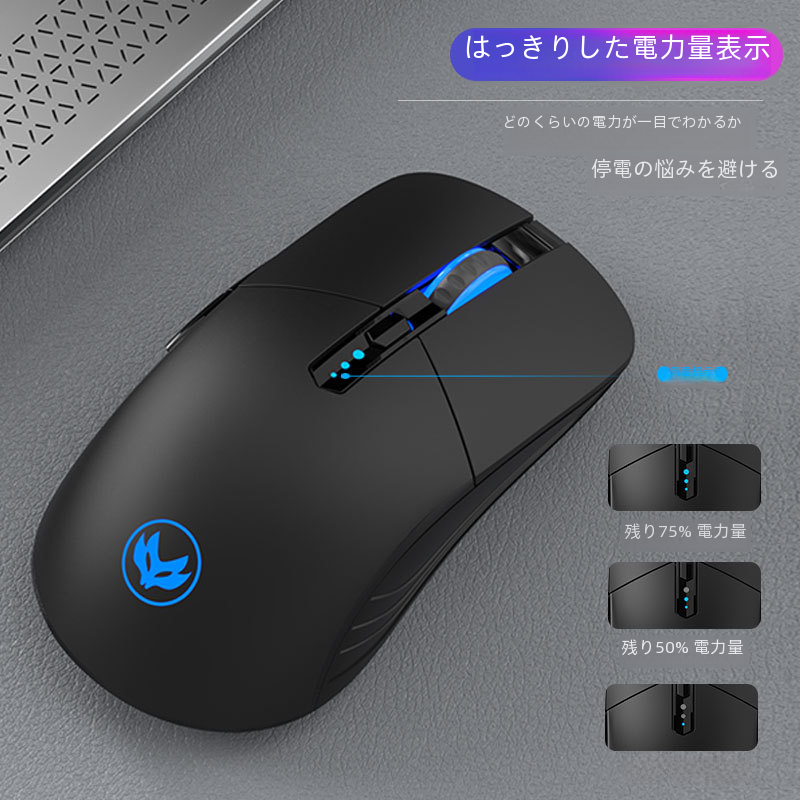 コンピュータ用ワイヤレスキーボードマウスセットデジタルディスプレイ|undefined