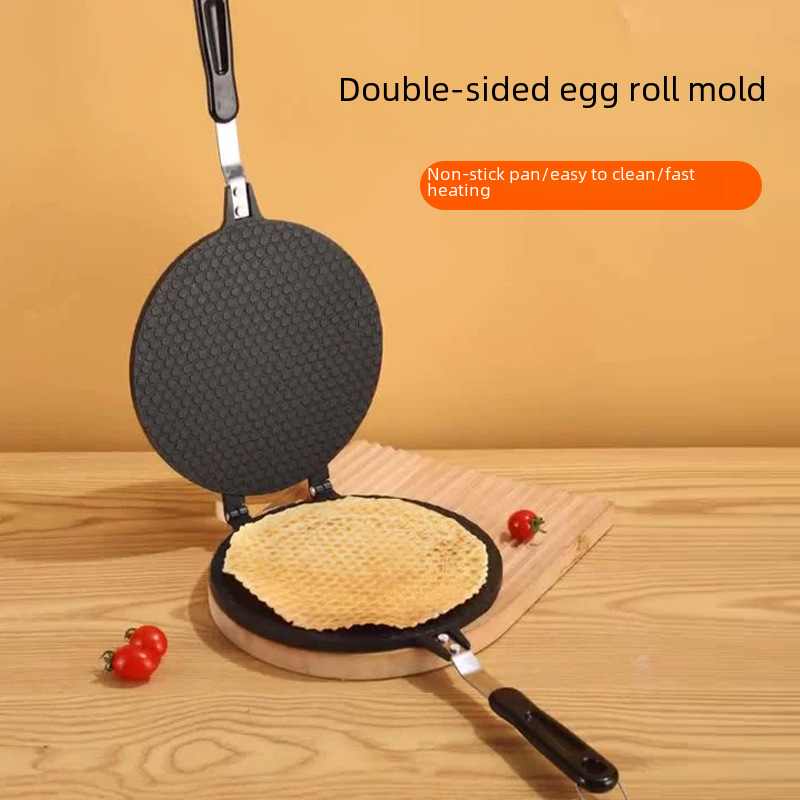 New household egg roll mold non-stick egg roll press ice cream cone mold cake pastry cookie baking pan