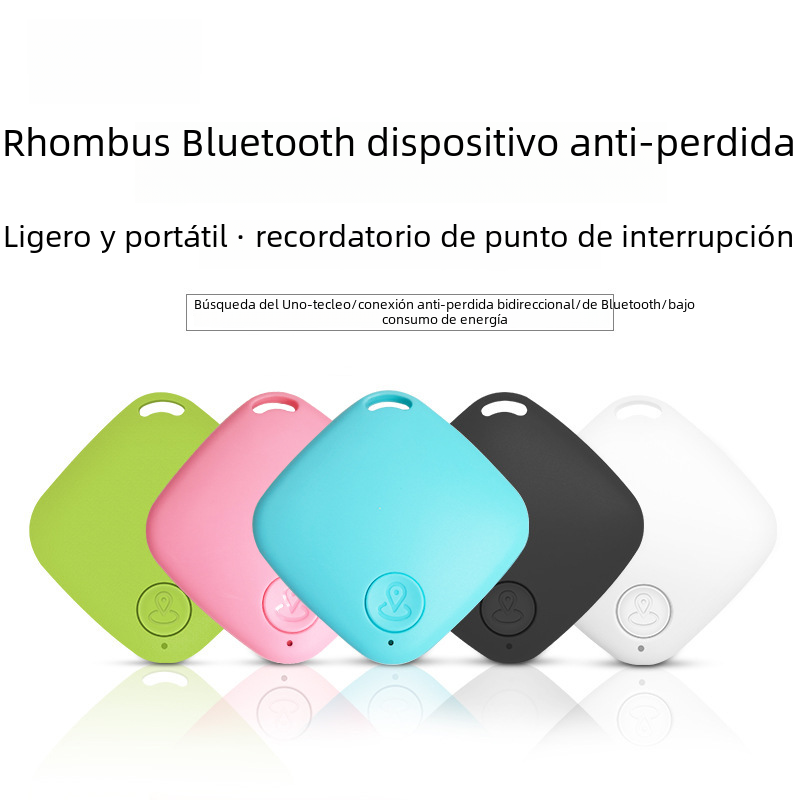 Dispositivo anti-perdido Bluetooth inalámbrico transfronterizo inteligente Bluetooth 5.0app alarma de posicionamiento bidireccional buscador de llaves para gatos y perros