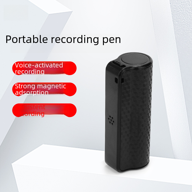 Cross-border Q70 voice recorder high-definition noise reduction speech-to-text ultra-long standby magnetic suction MP3 player voice-controlled recorder
