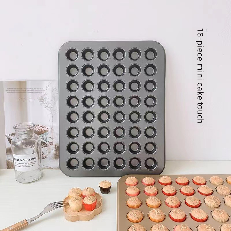Paper Cup Cake Mold Pastry 48 Cups Muffin Set Pan Crispy 48 Pack Small Paper Cup Cakes Baking Pan
