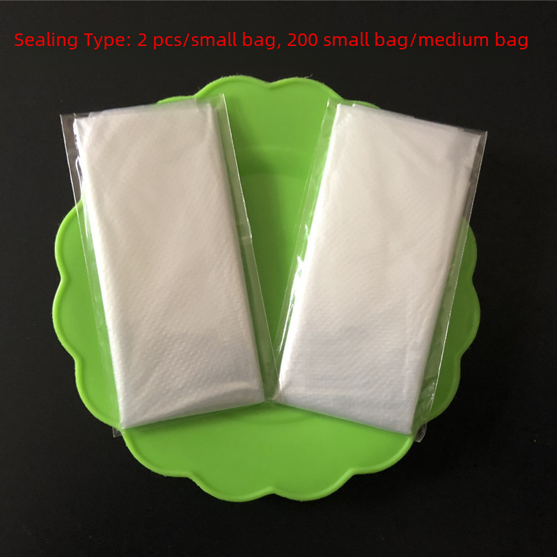 Disposable gloves individual packaging wholesale food grade restaurant kitchen packing transparent plastic PE single pack small pack