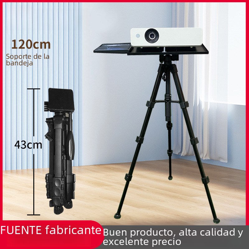 Al Aire Libre proyector soporte bandeja ordenador multi-función soporte camping película Conferencia jugador trípode