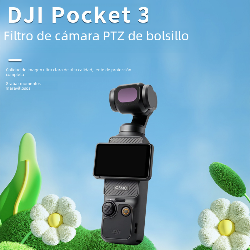 DJI Dajiang Lingyan Osmo pocket3 filtro PL polarización gran angular macro accesorios lente de la Cámara de tres generaciones espejo