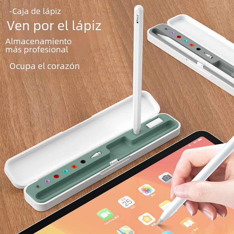 Modelo explosivo transfronterizo aplicable Apple pencil pro estuche para bolígrafos de primera y segunda generación pencil2 caja de almacenamiento de accesorios