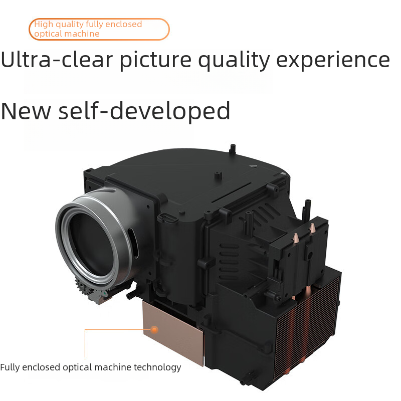跨境A6投影儀自動對焦1080P家用辦公臥室投牆家庭小型影院4K