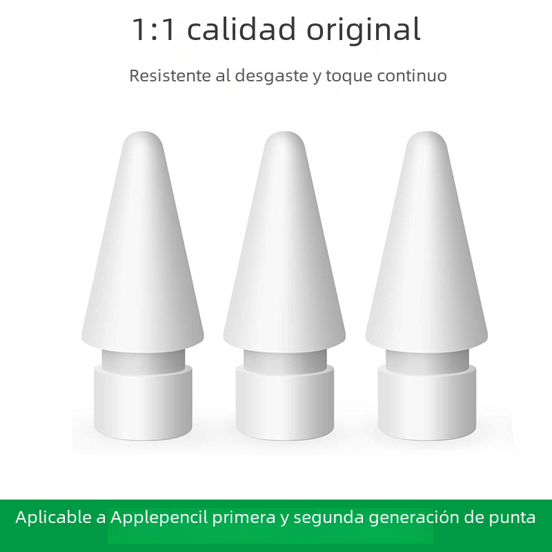 CE aplicable Apple Pen 1 Generación 2 Generación plumín cabeza de la pluma iPad Stylus capacitiva Pluma Lápiz reemplazo punta de la pluma