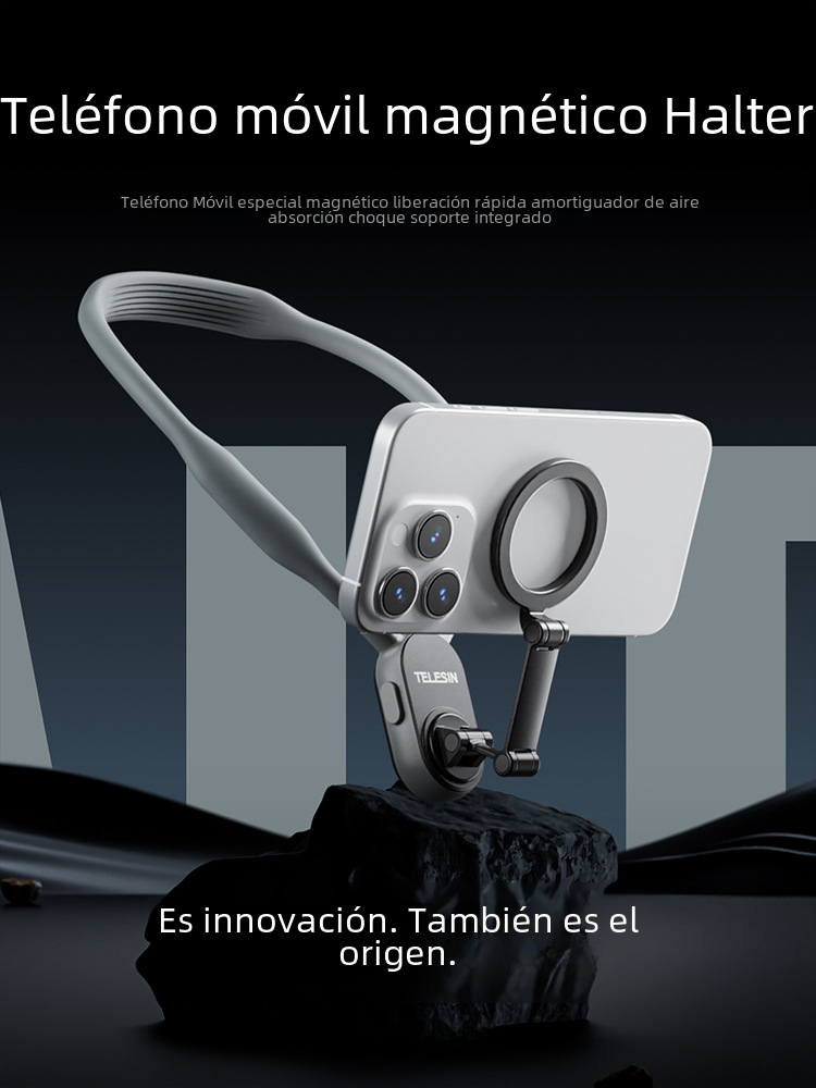 MagSafe Luya montando fijó el soporte del Halter del teléfono móvil de liberación rápida Taixun teléfono móvil soporte de succión magnética Halter