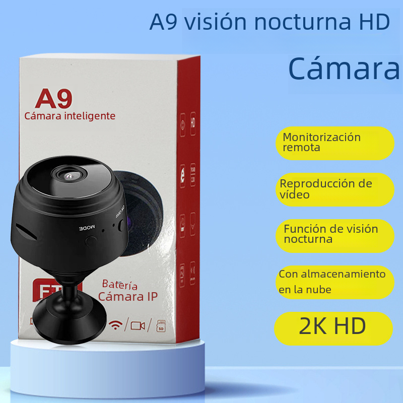 Fábrica de pelo directo transfronterizo cámara A9 inalámbrico inteligente wifi hogar teléfono móvil HD video remoto cámara de vigilancia