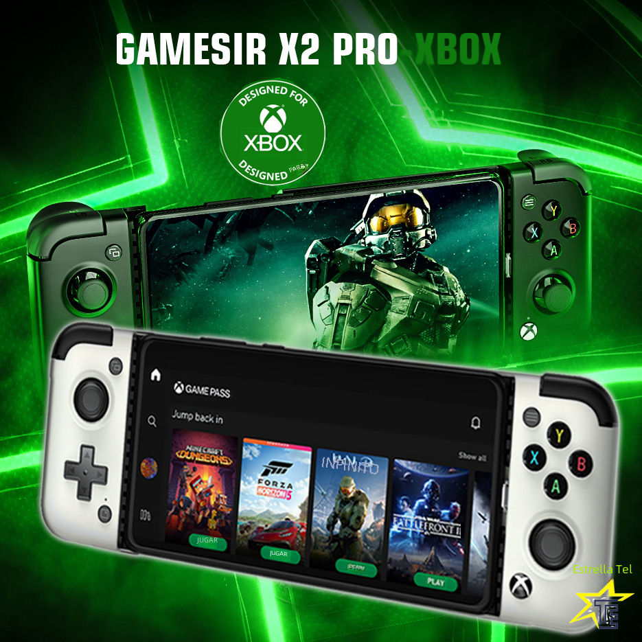 GameSir Gaishi pollo X2pro XBOX manejar con gamepad XGP Android HID simulador de huevo