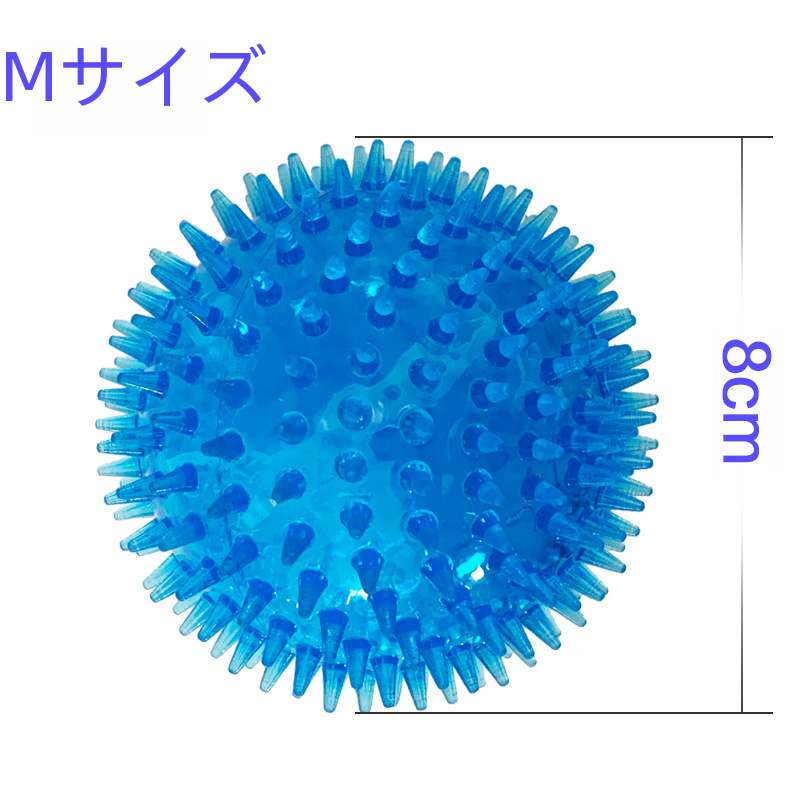 透明な音を立てるペットのおもちゃボールウニボールマッサージ弾性歯のクリーニング Bb コール|undefined