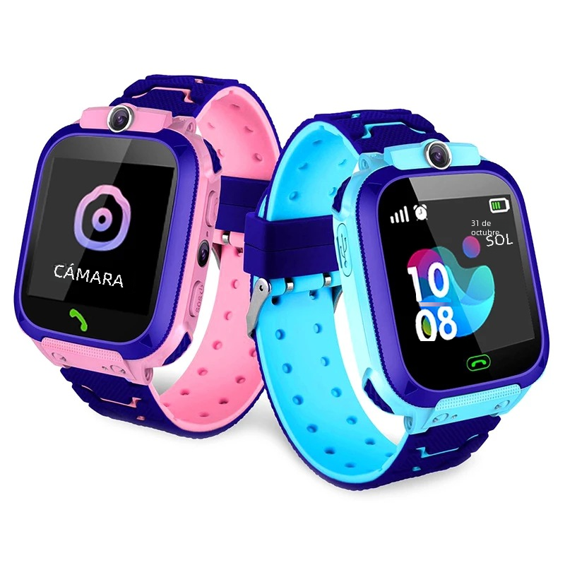 Reloj inteligente Q12 Genius de 5. a generación para niños, resistente al agua, función de llamada de fotografía, ordenador Digital, dispositivo portátil para niños