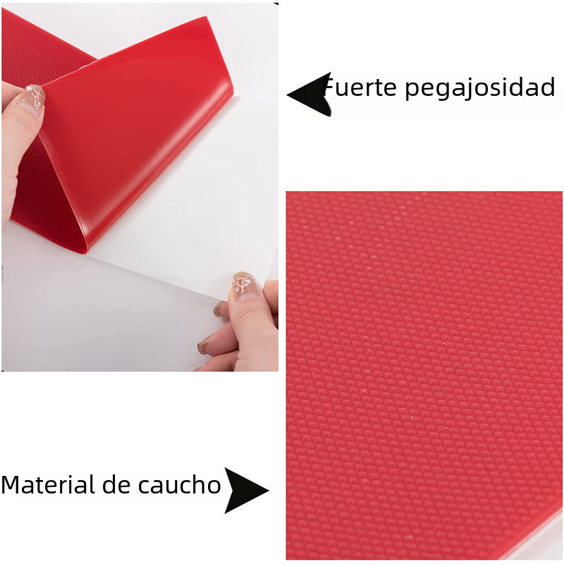 Resistente al desgaste del tendón de la carne de res suela de goma pegatinas antideslizantes zapatos de tacón alto frente Palma antideslizante almohadilla protectora almohadilla de reducción de ruido suela antideslizante