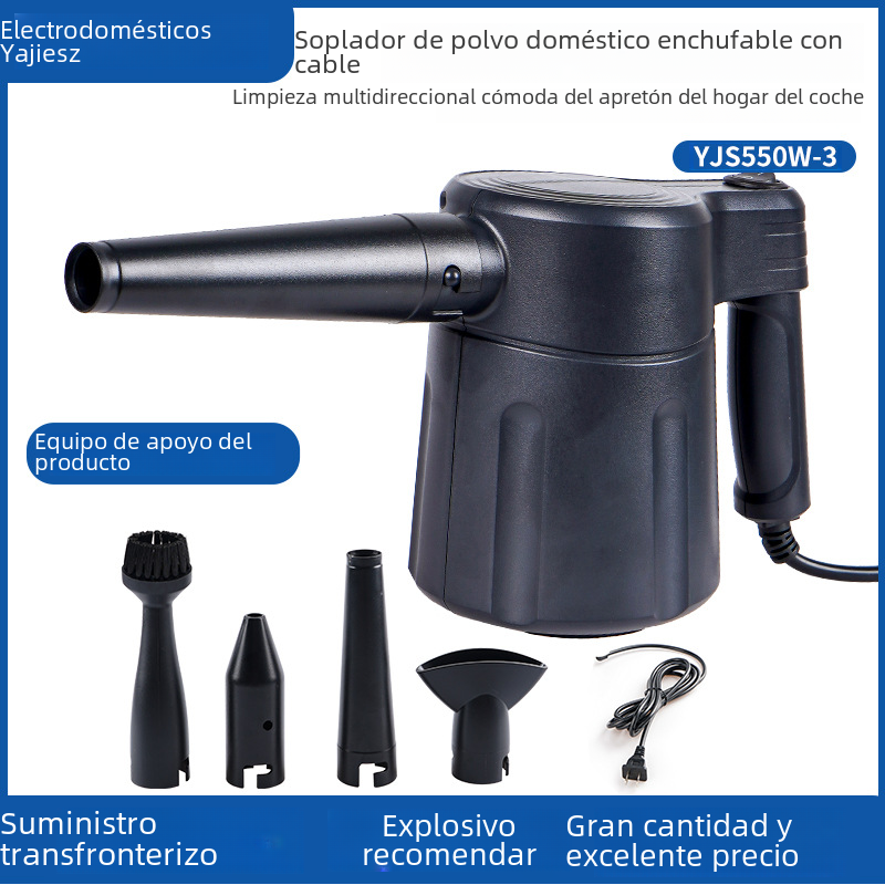 Transfronterizo nuevo cable soplador de polvo portátil teclado de la computadora colector de polvo de mano de alta potencia del coche soplador de polvo