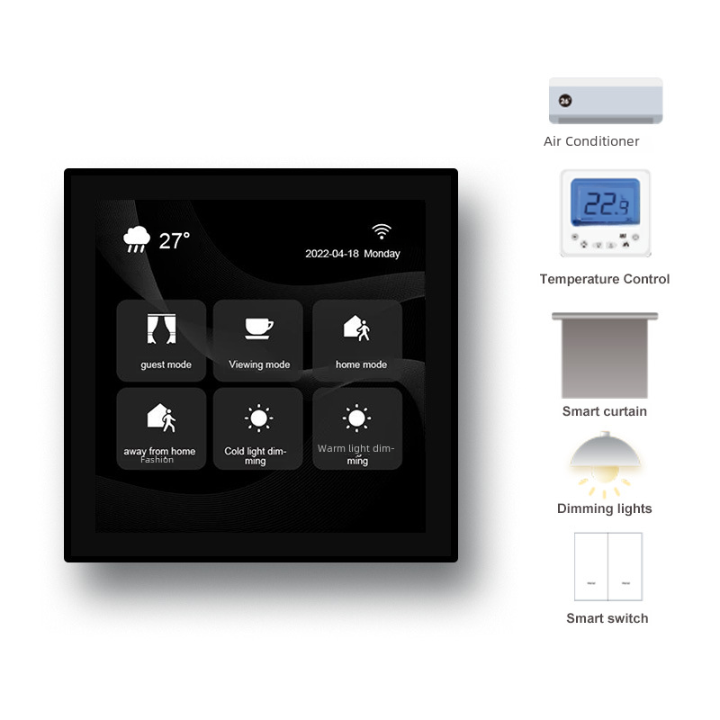 TUYA Smart Doodle Zigbee Multi-function Central Control Smart Screen Super Smart Panel LCD Screen Gateway