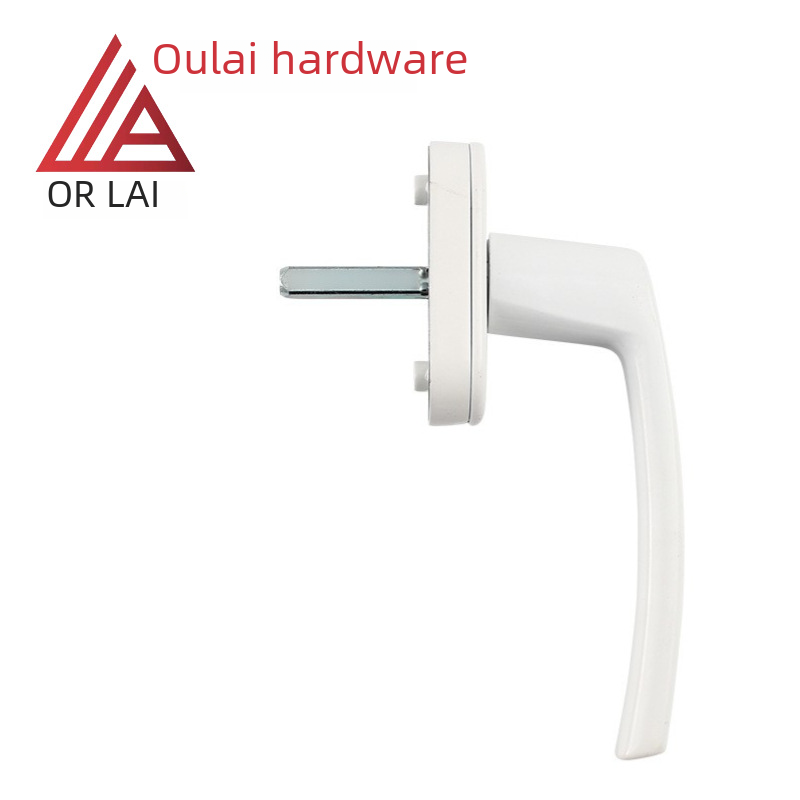 Plastic Base Sliding Inward Hinged Window Transmission Handle for Plastic Steel Doors and Windows, Type 3 Handle