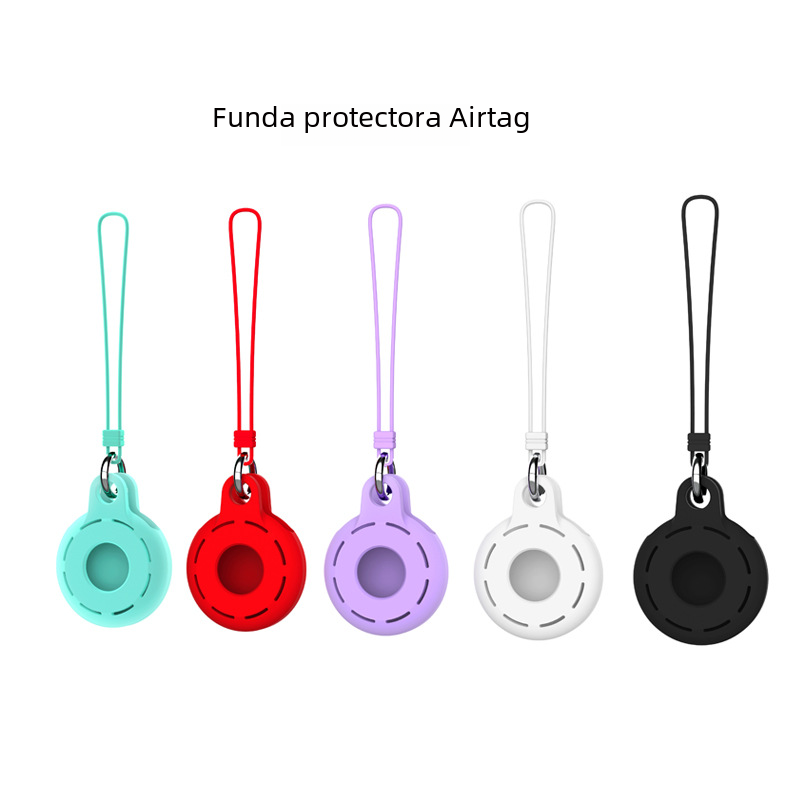 Aplicable nuevo Apple Airtag caso cubierta protectora airtags seguimiento posicionamiento anti-perdido silicona protectora Shell