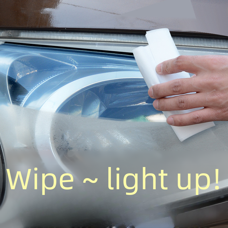 Car light repair, headlight restoration, headlight coating renewal tool set, headlight renewal and repair liquid