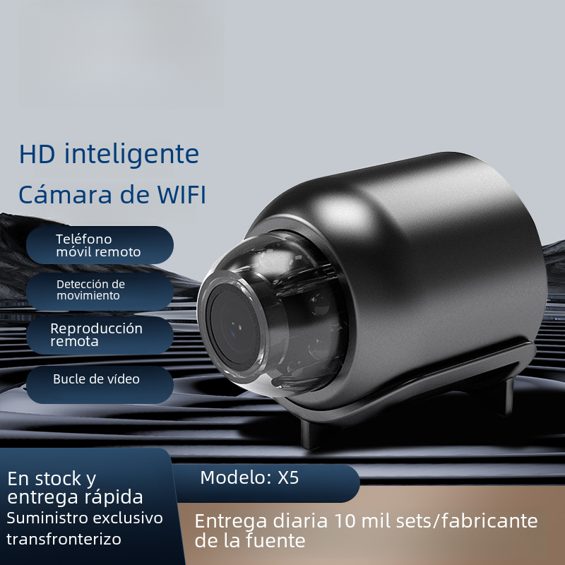 Cámara de vigilancia visión nocturna HD transfronterizo dedicado para el hogar teléfono móvil remoto interior inalámbrico inteligente Cámara X5