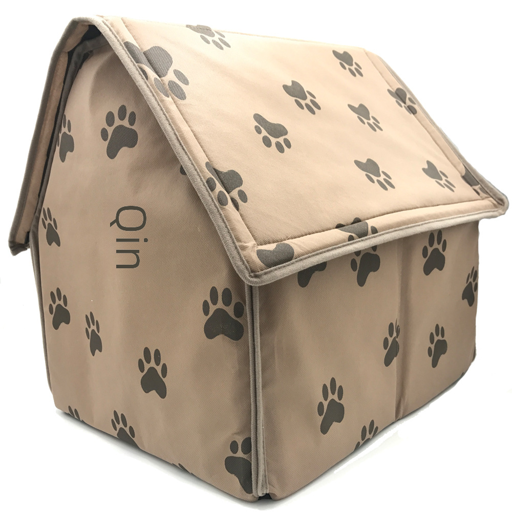 Pet Supplies Small Footprint Pet House Cat and Dog Pet House Foldable Pet Mattress Dog House Dog Cage