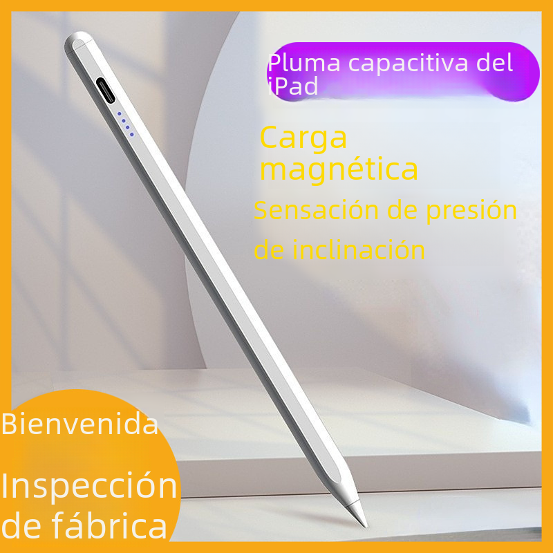 IPad pluma capacitiva activa Segunda Generación Stylus succión magnética carga tableta de escritura a mano pintura para Apple lápiz