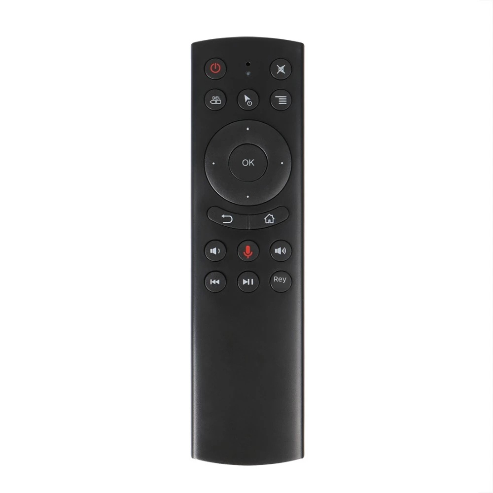 Clásico G20S voz Flying Mouse Mini teclado 2,4g inalámbrico USB volando ratón control remoto con giroscopio búsqueda por voz