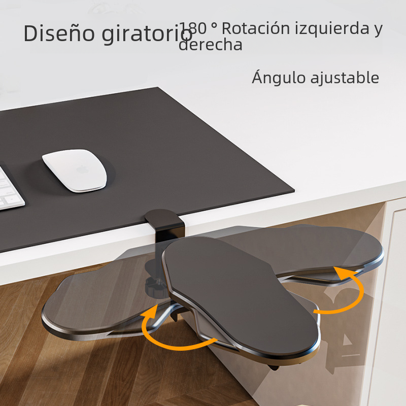 Creativo Punch-libre computadora escritorio mano soporte plegable Brazo giratorio soporte oficina escritorio hogar codo soporte al por mayor