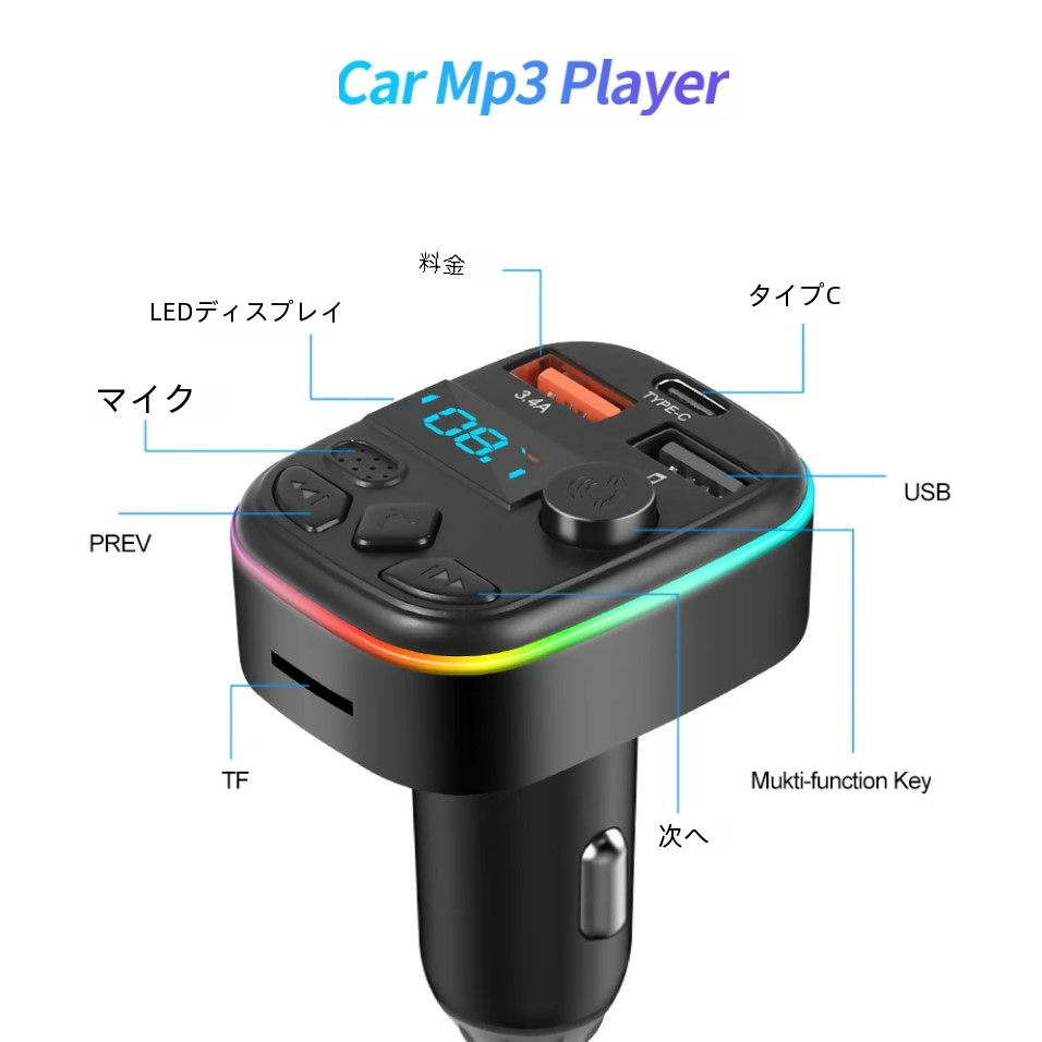 車の MP3 プレーヤー車載オーディオプレーヤーハイパワーデジタルサウンドシステムカーアクセサリーコンパクトサイズ簡単なインストール|undefined