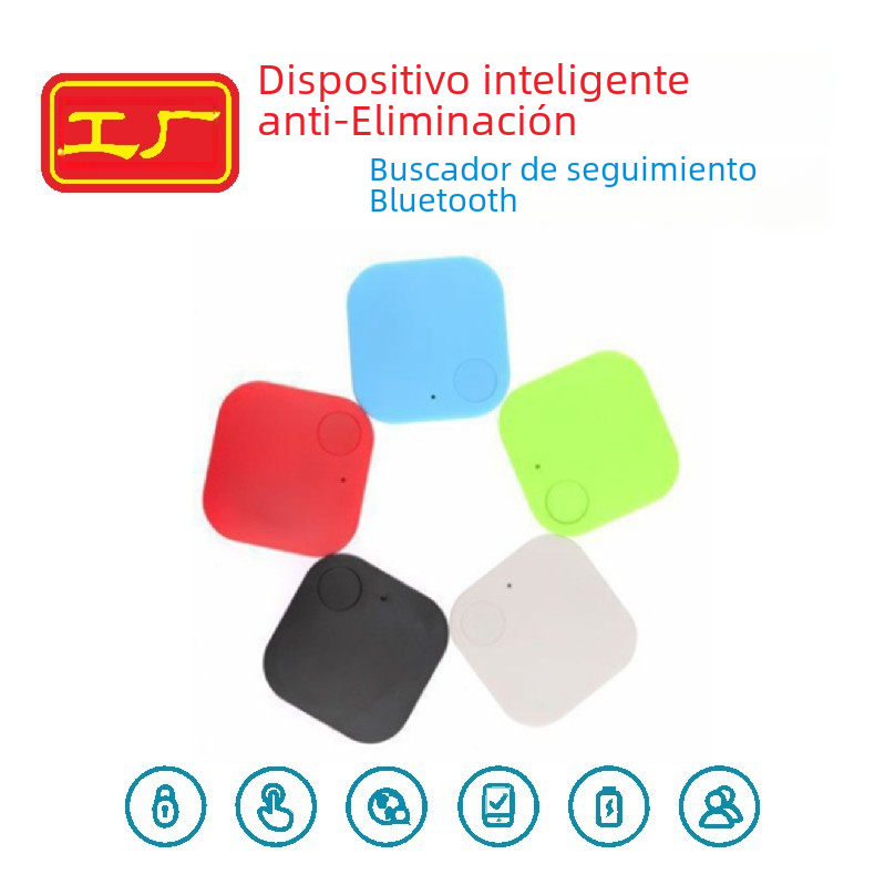 Mascota anciano cuadrado anti-perdido dispositivo Bluetooth dispositivo selfie teléfono móvil alarma de dos vías garra de perro perseguidor bolsa colgante