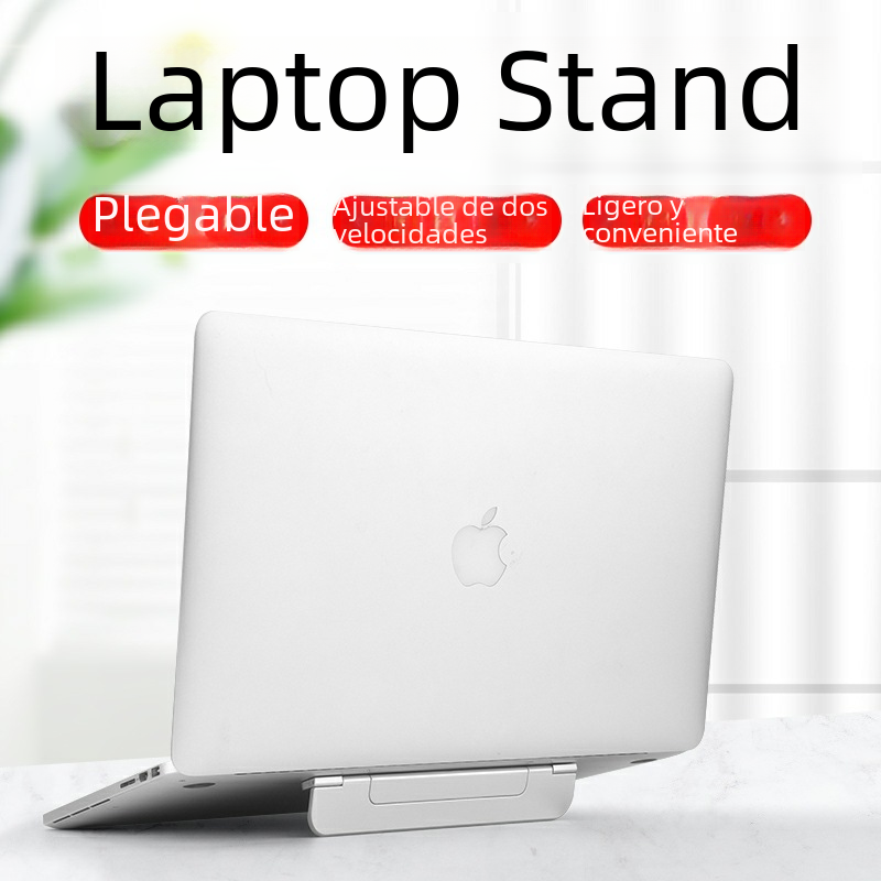 Transfronterizo portátil soporte invisible de escritorio de refrigeración plegable elevado soporte de la computadora portátil al por mayor