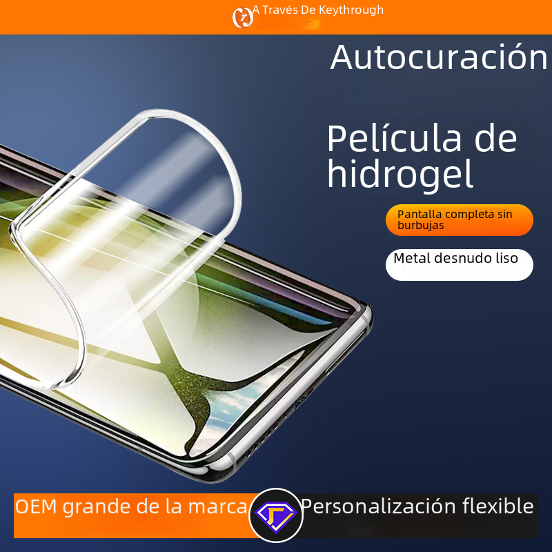Aplicable note20 Samsung s25ultra película para teléfono móvil s20 película blanda original película de gel s22 película de alta definición al por mayor