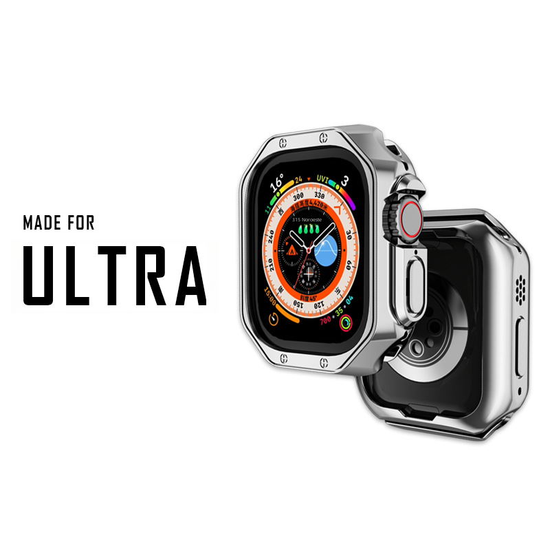 Aplicable a Apple Watch funda protectora Apple watch4567 electrochapado metal funda protectora moda nuevo
