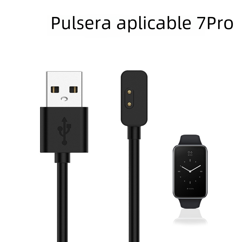 Aplicable rojo mi reloj 2/3 cargador Redmi watch2 Lite Xiaomi 7pro cable de carga magnética