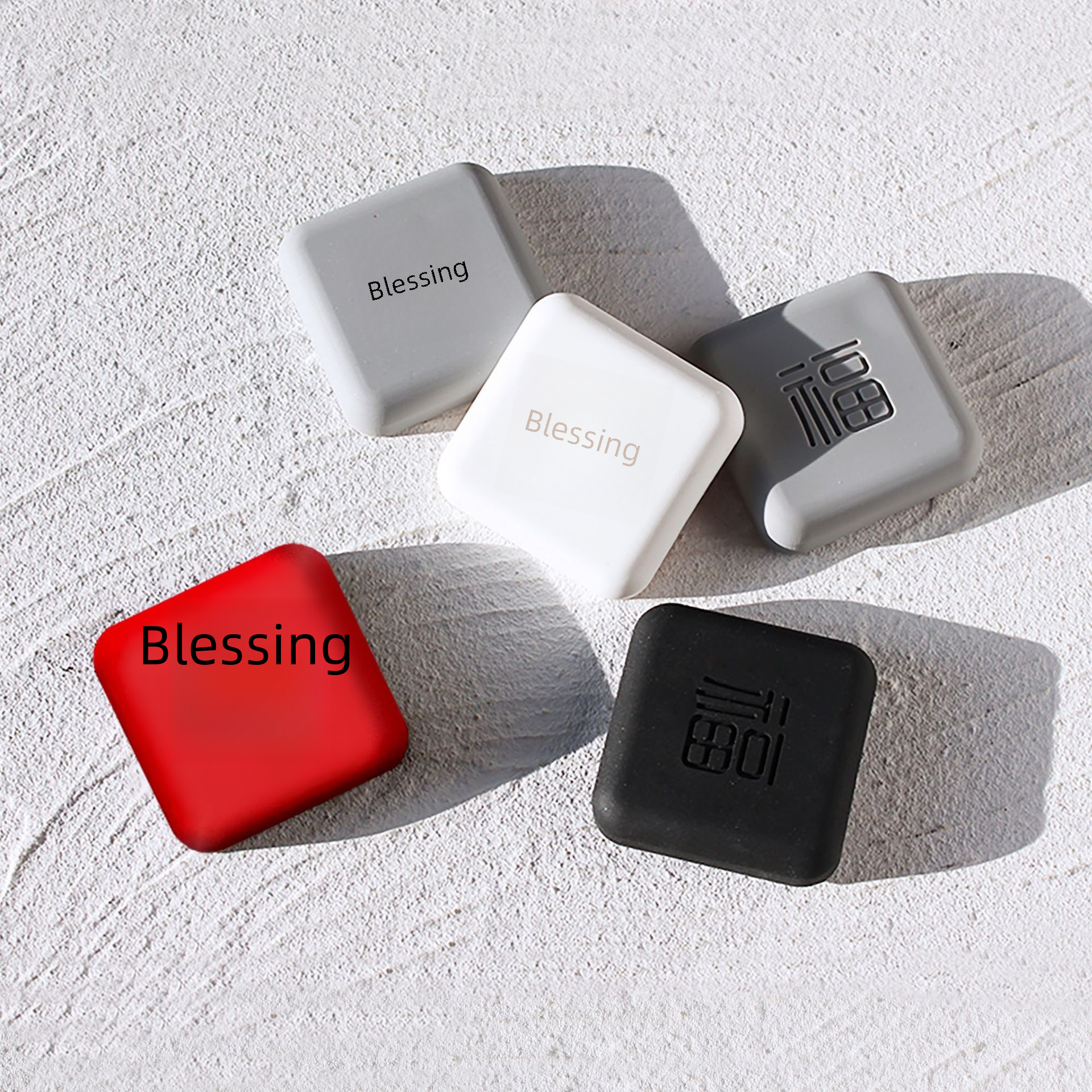 Office Handle Anti-Collision Pads, Thickened Silicone Door Rear Anti-Impact, Anti-Collision Cushion, Silent Anti-Collision Pads, Wholesale