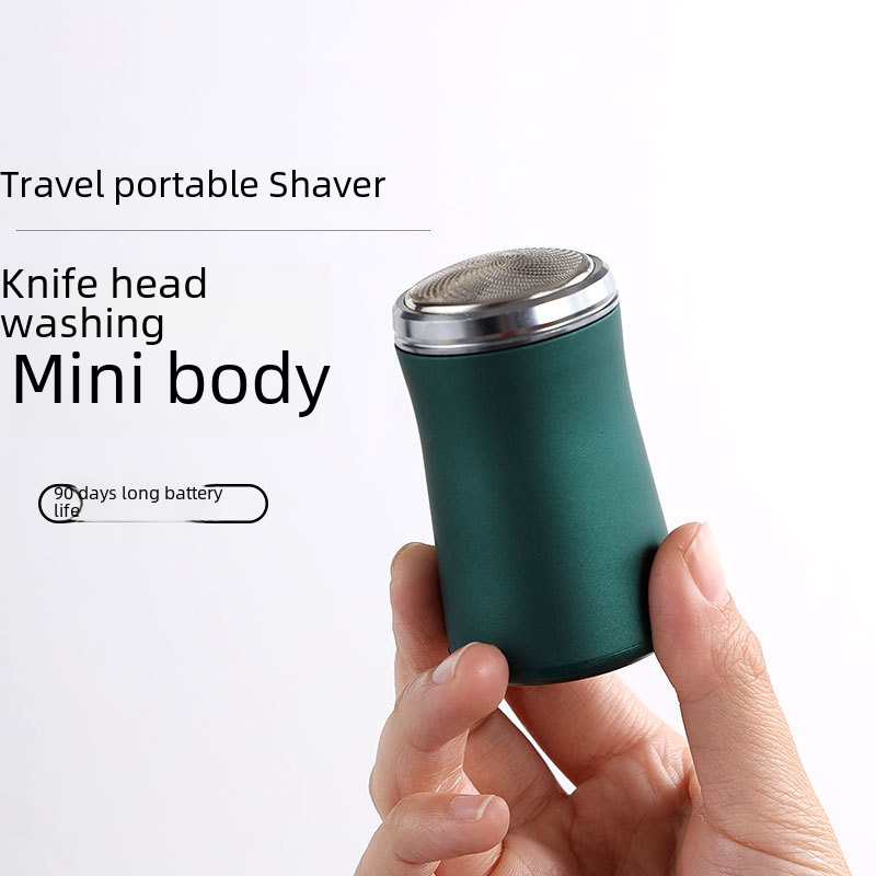 Small Electric Mini Shaving Razor Men's Mini Travel Portable Washable Mustache Knife for Boyfriend