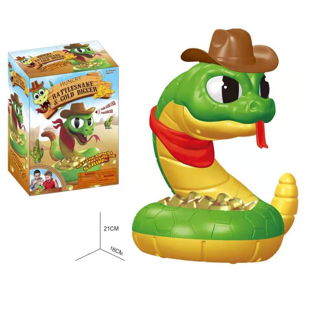 Snake prank toy electric cobra scary spooky thrilling stress relief prank game