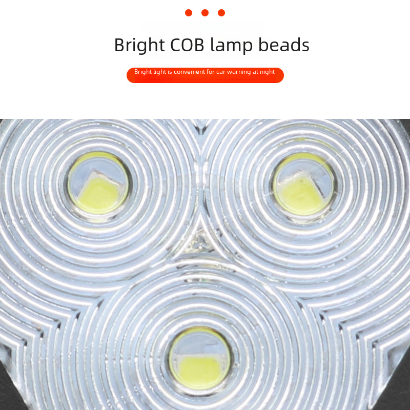 Foreign trade cross-border COB roof light atmosphere reading lighting, COB magnetic car night light, trunk LED light