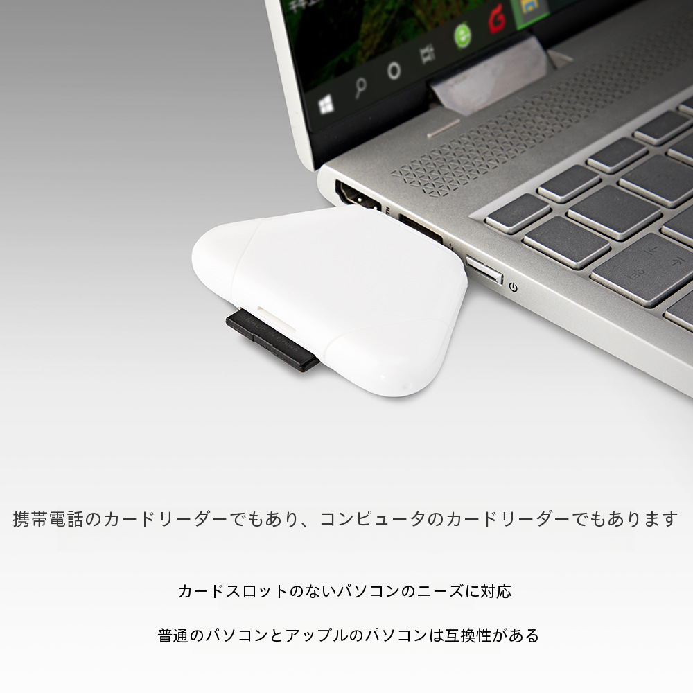 電話/type-c/usb コンピュータ用磁気吸引カードリーダー Android タブレット Sd/tf Otg カードリーダー|undefined