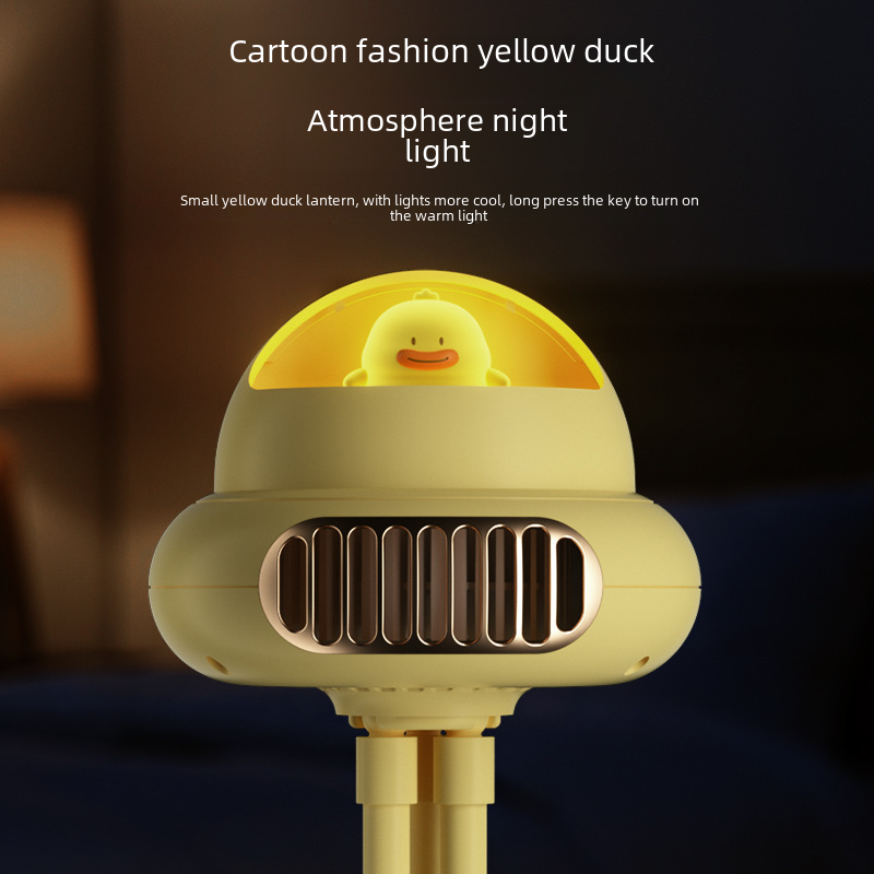 New Swivel Baby Stroller Fan, Cartoon Octopus Fan, Desk Silent Small Fan, Charging Mosquito Repellent Fan