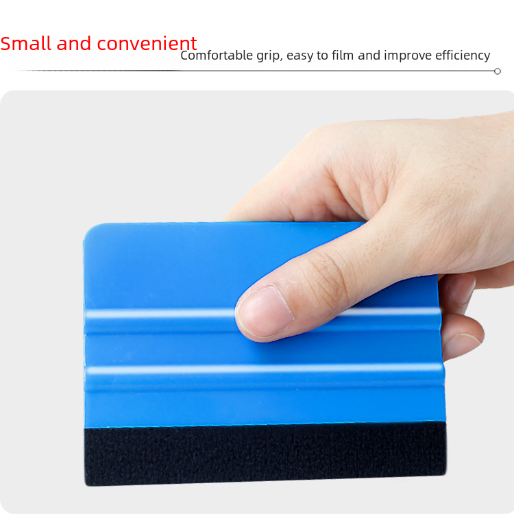Adhesive Film Small Scraper, Adhesive Film Scraper, Water Scraper, Seam Striping Scraper, Adhesive Film Scraper, Wall Scraper, Scratch-Resistant Adhesive Film Plastic Square Scraper